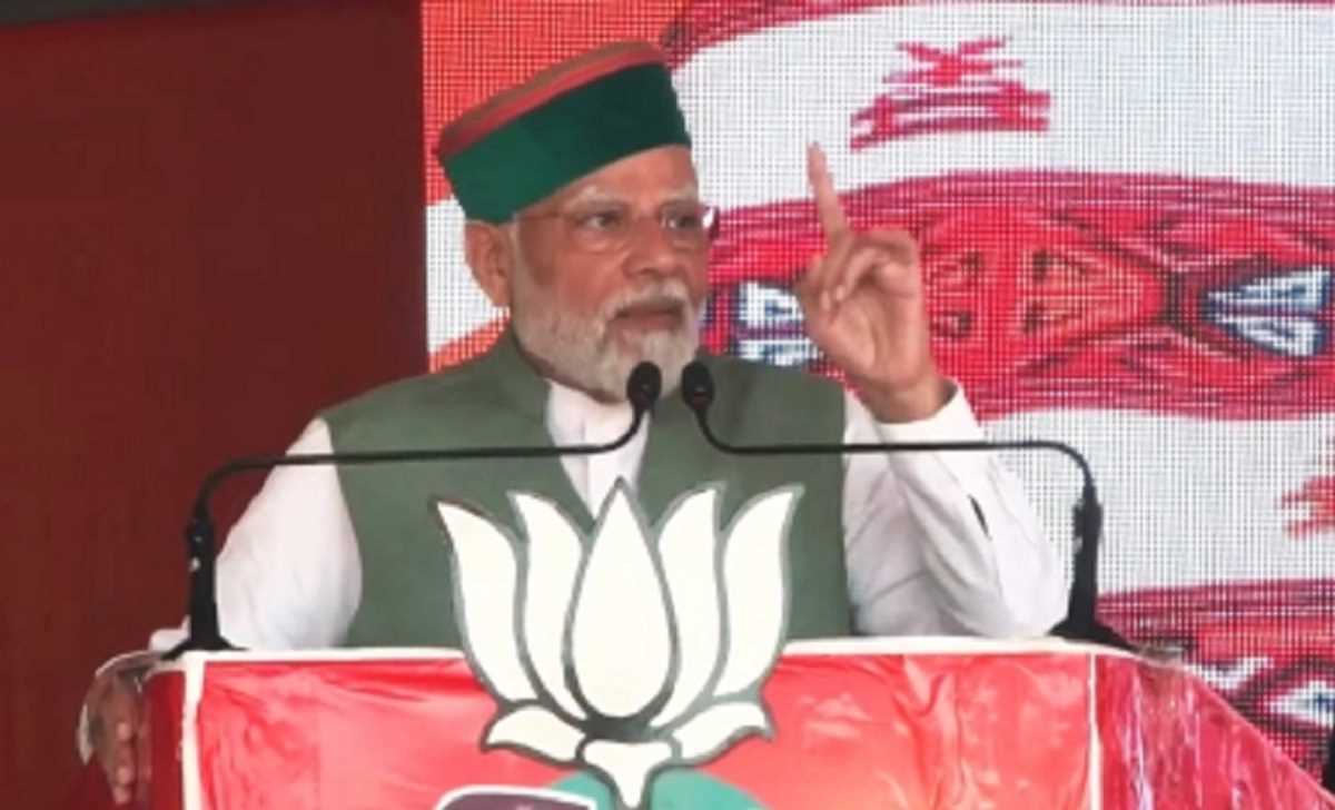 हिमाचल में फिर से भाजपा सरकार बनाकर नया रिवाज बनाएं : मोदी